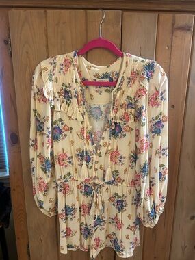 NWOT Spell and the Gypsy Collective Free People Solstice Floral Romper